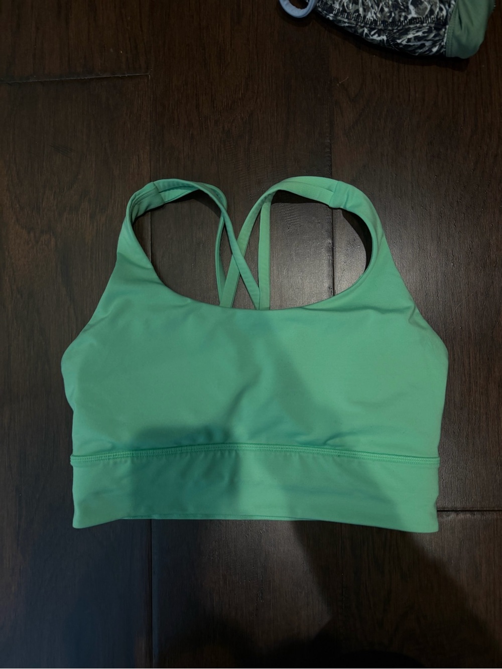 lululemon athletica Mint Green Strappy Sports Bra